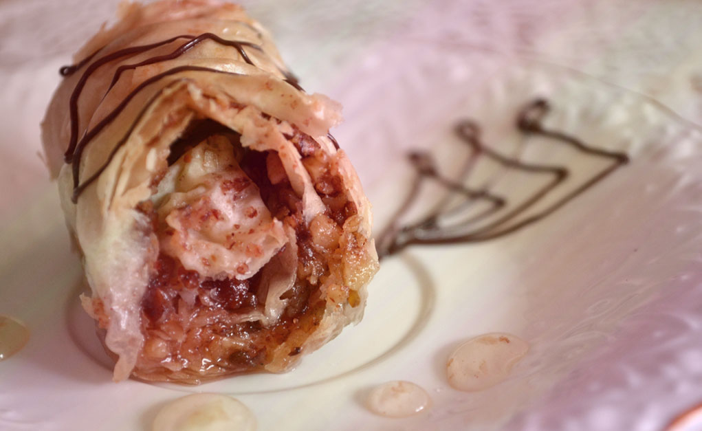 from the oven